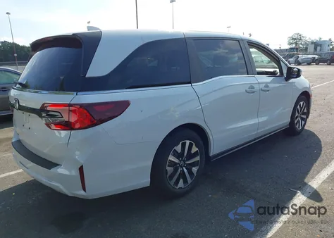 2025 Honda Odyssey Ex-L from USA, damaged, VIN 5FNRL6H61SB045303